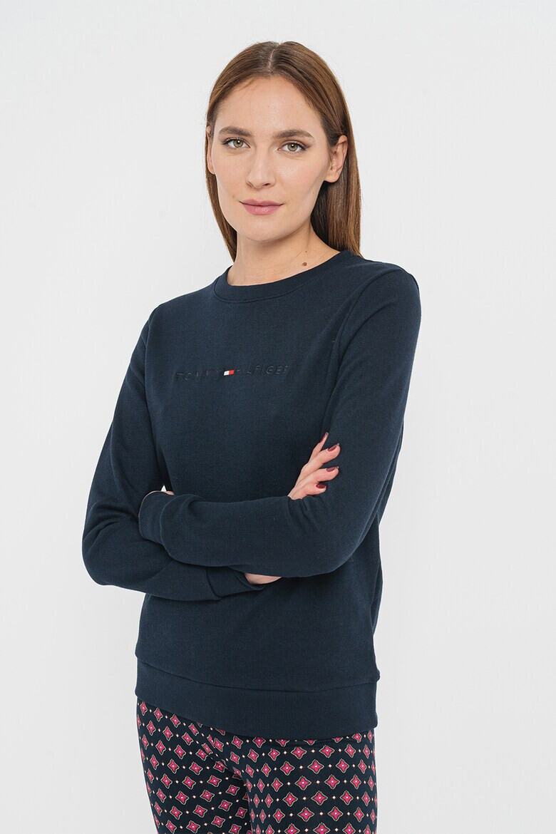 Tommy Hilfiger Домашна блуза с лого - Pepit.bg
