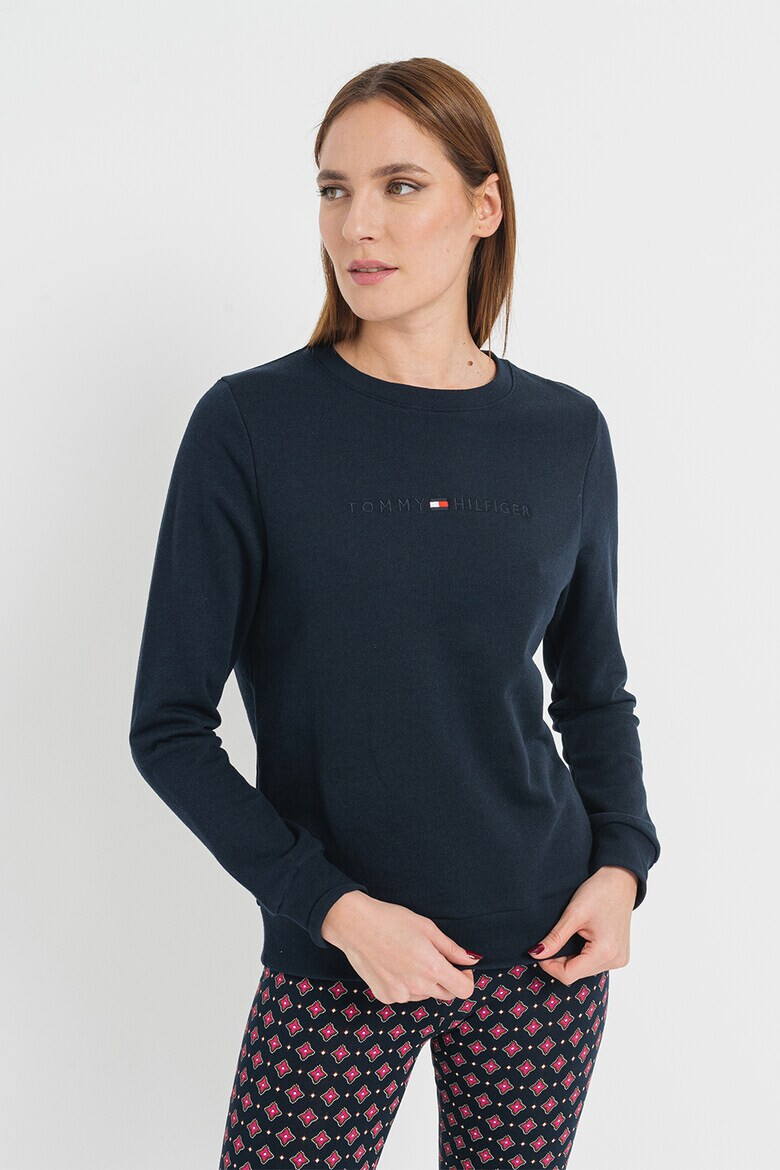 Tommy Hilfiger Домашна блуза с лого - Pepit.bg