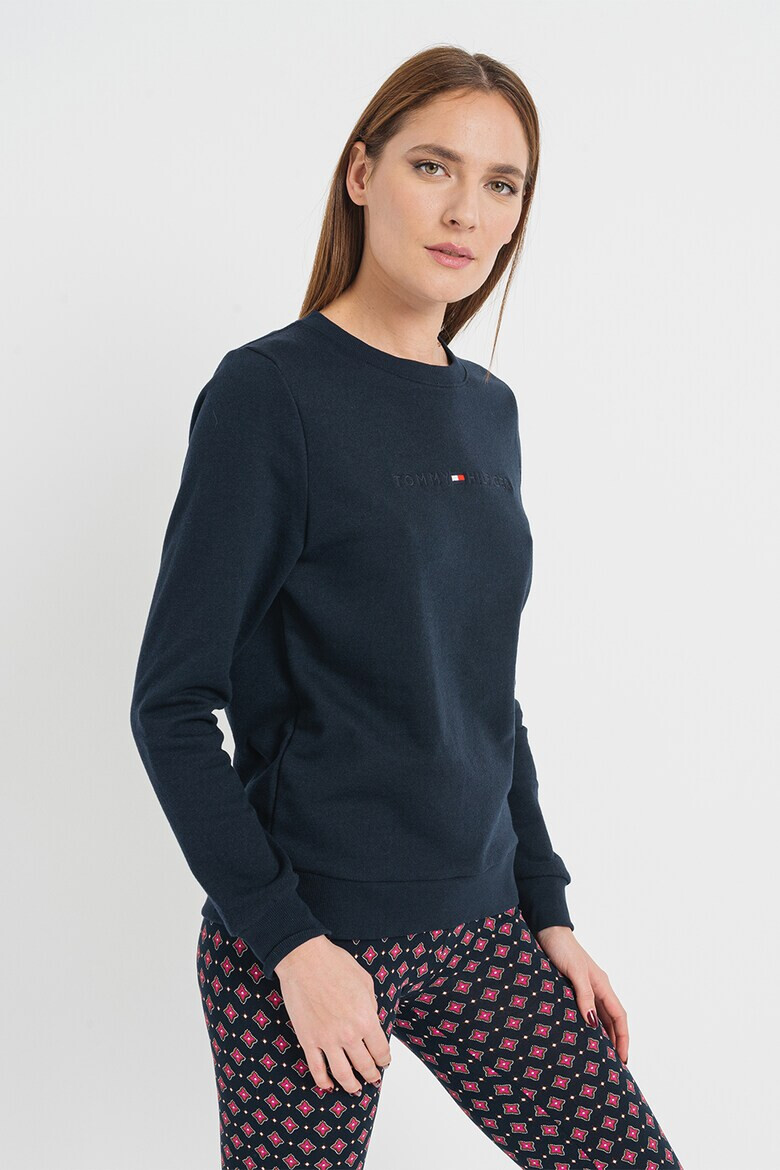 Tommy Hilfiger Домашна блуза с лого - Pepit.bg