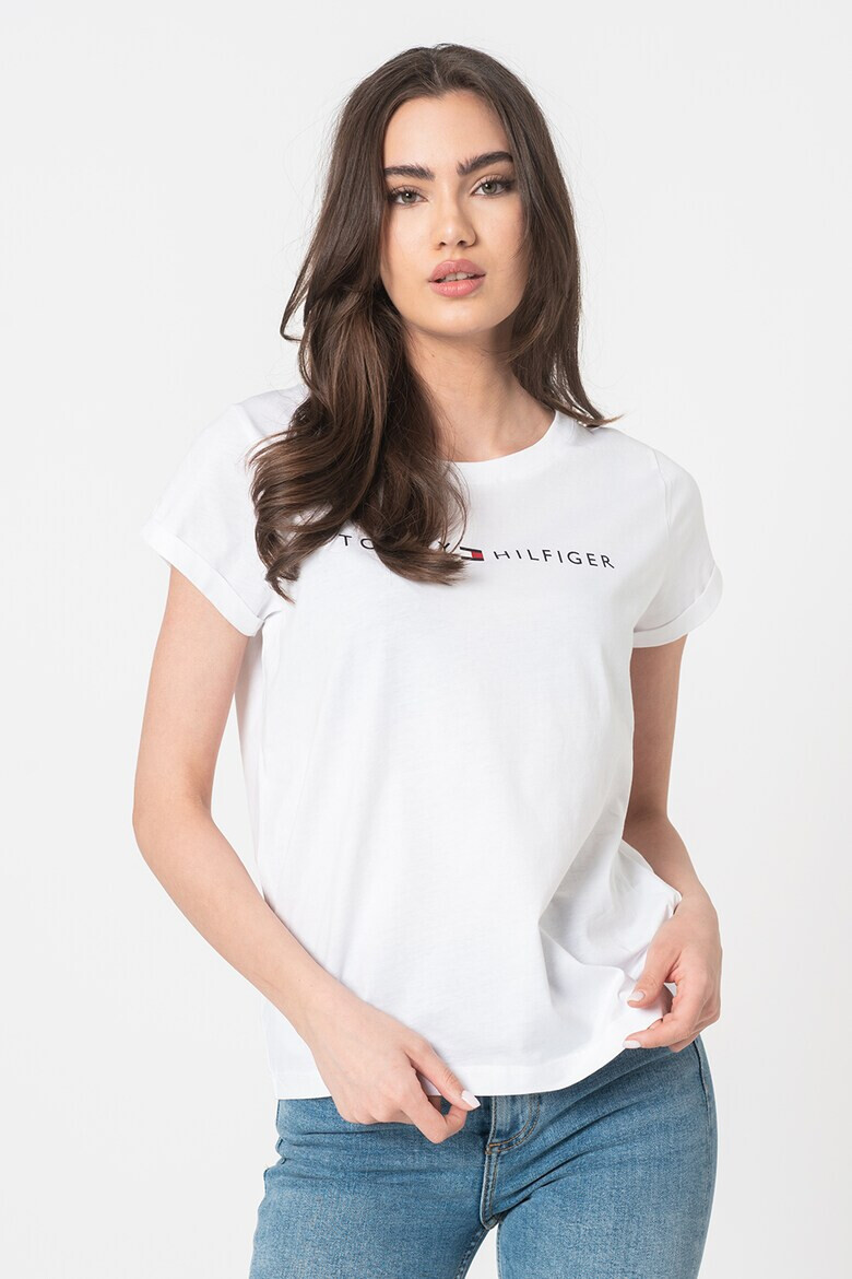 Tommy Hilfiger Домашна тениска с лого - Pepit.bg