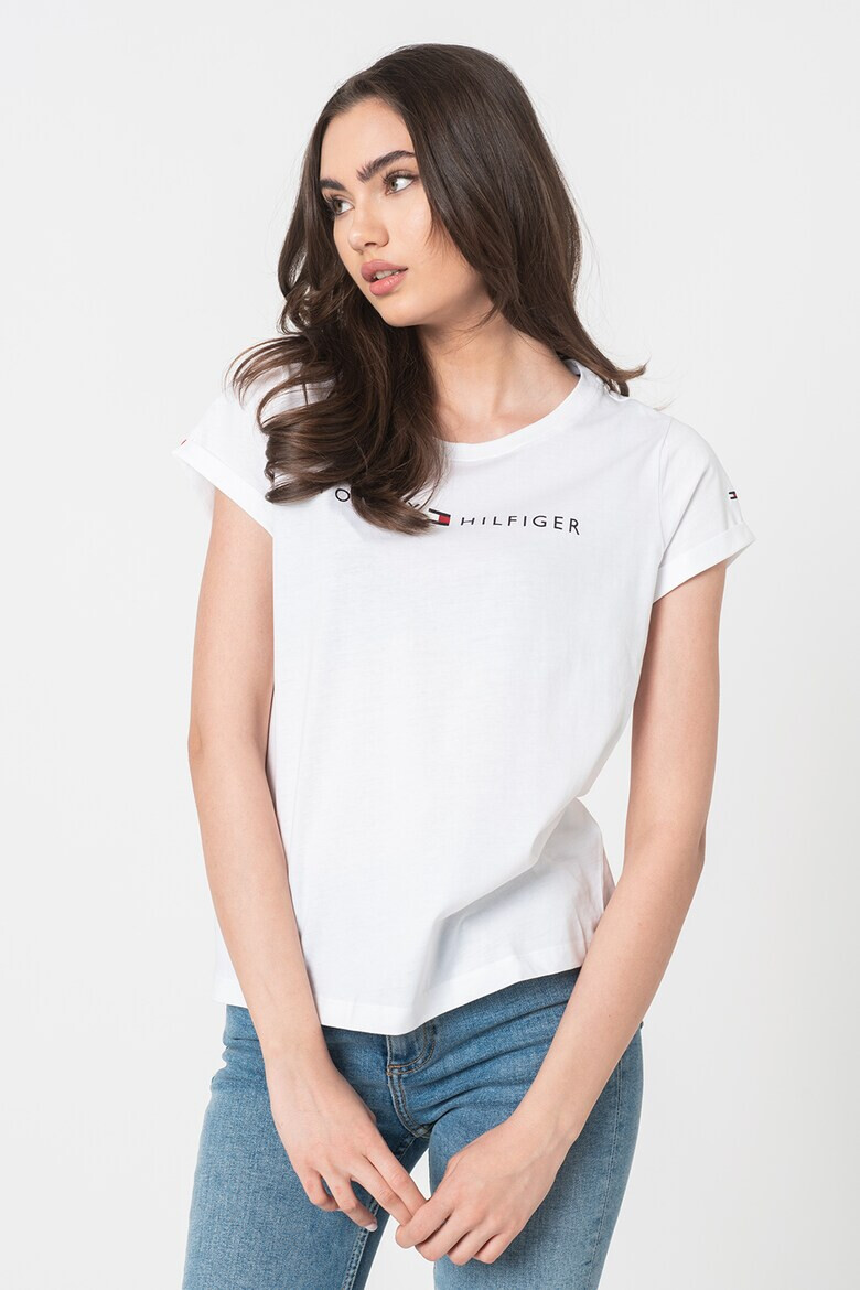 Tommy Hilfiger Домашна тениска с лого - Pepit.bg