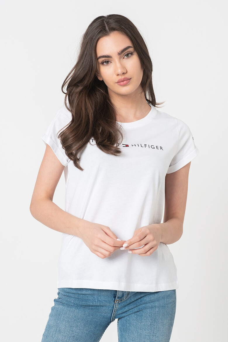 Tommy Hilfiger Домашна тениска с лого - Pepit.bg