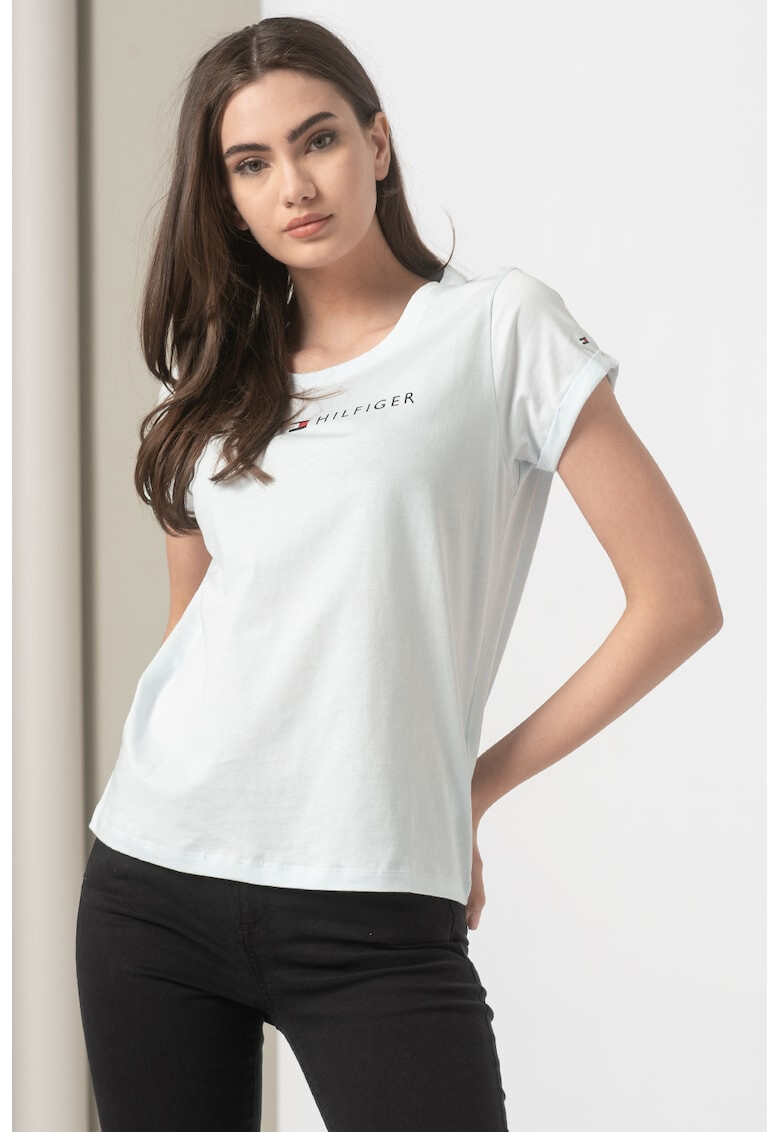 Tommy Hilfiger Домашна тениска с лого - Pepit.bg