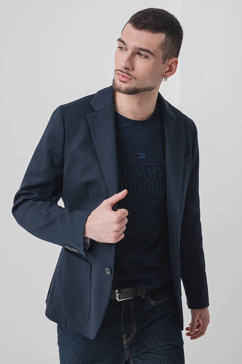 Tommy Hilfiger Едноцветно сако - Ултрамарин синьо - Pepit.bg