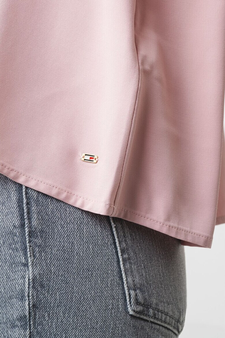 Tommy Hilfiger Ефирна блуза с шпиц - Pepit.bg