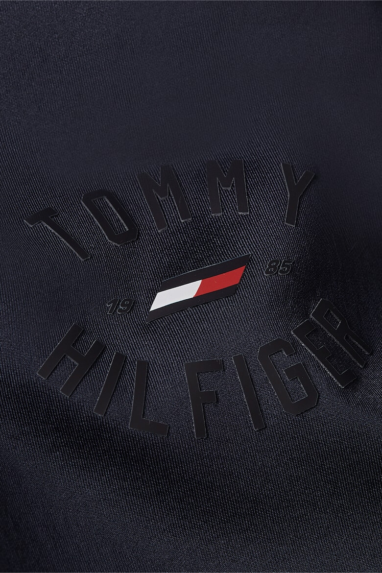 Tommy Hilfiger Фитнес блуза с къс цип - Pepit.bg