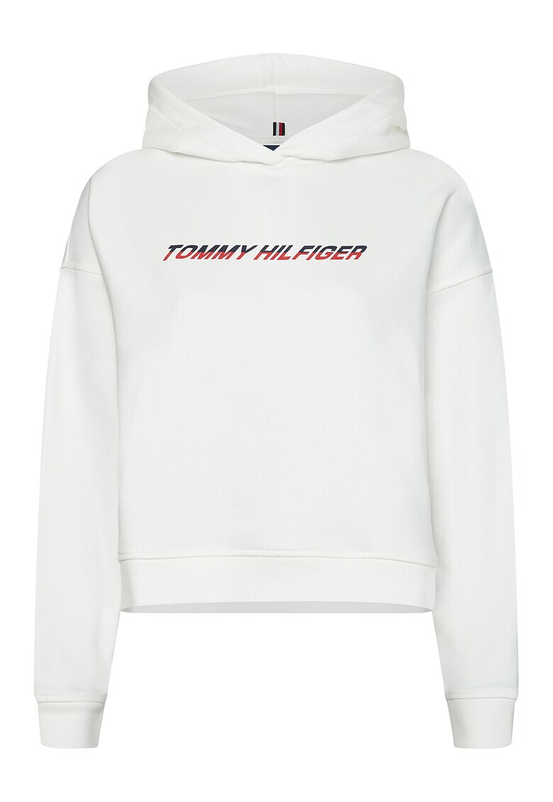 Tommy Hilfiger Фитнес худи с органичен памук и паднали ръкави - Pepit.bg