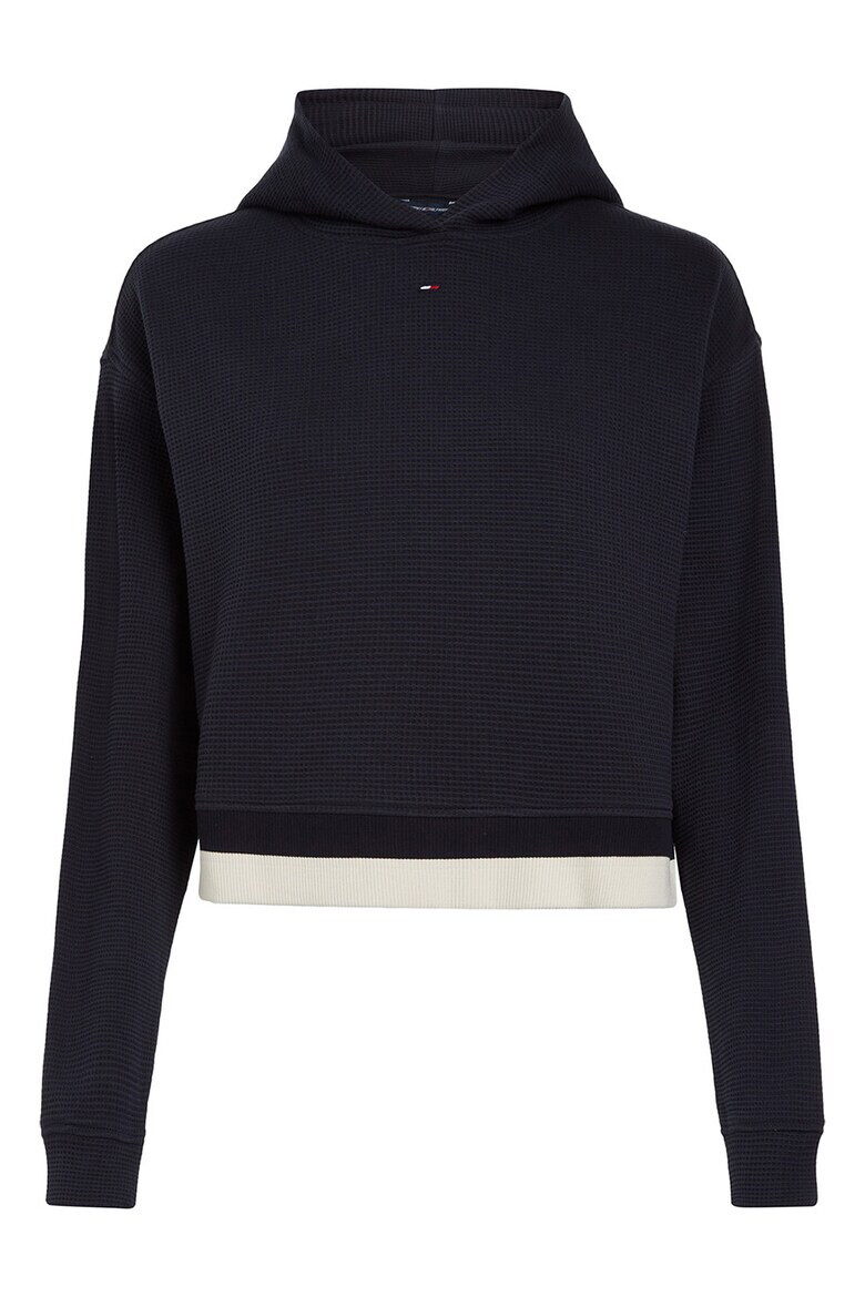 Tommy Hilfiger Фитнес худи с релеф - Pepit.bg