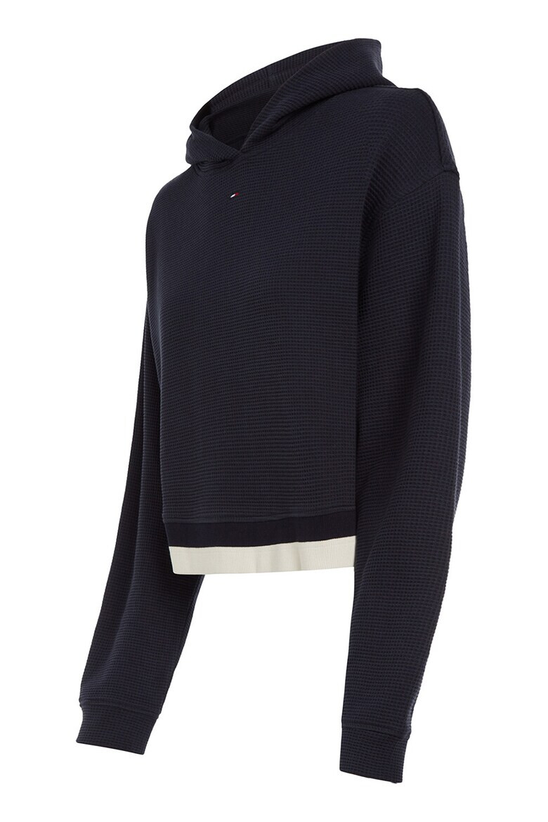 Tommy Hilfiger Фитнес худи с релеф - Pepit.bg
