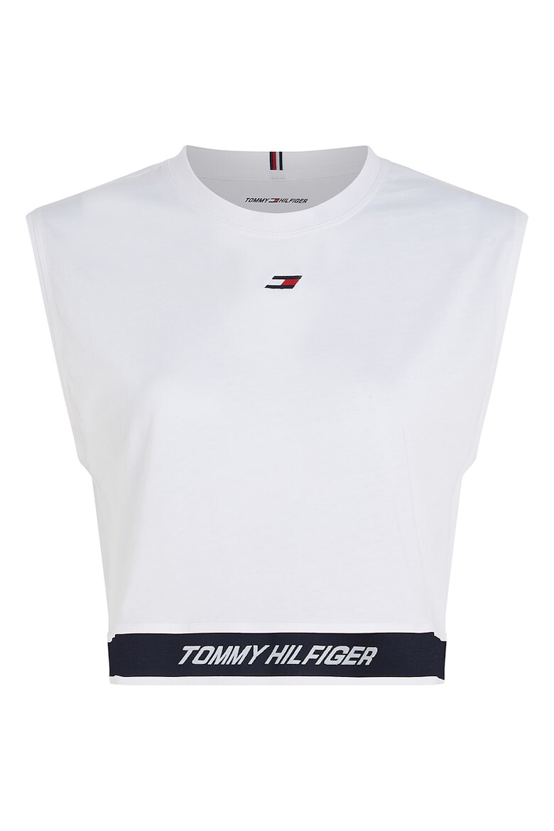 Tommy Hilfiger Фитнес тениска с еластична талия - Pepit.bg