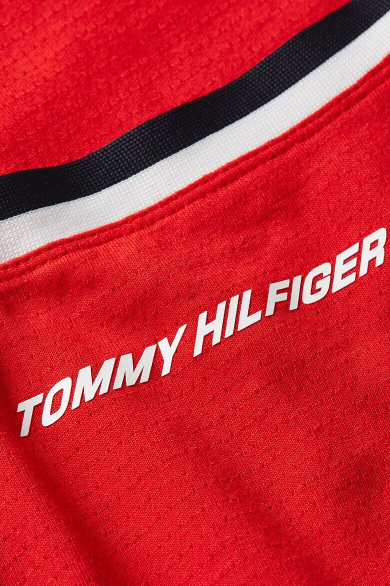 Tommy Hilfiger Фитнес топ с изрязан гръб - Pepit.bg