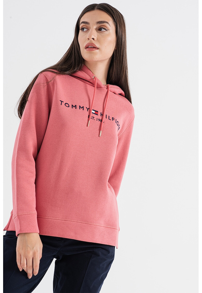 Tommy Hilfiger Худи с цепки встрани - Pepit.bg