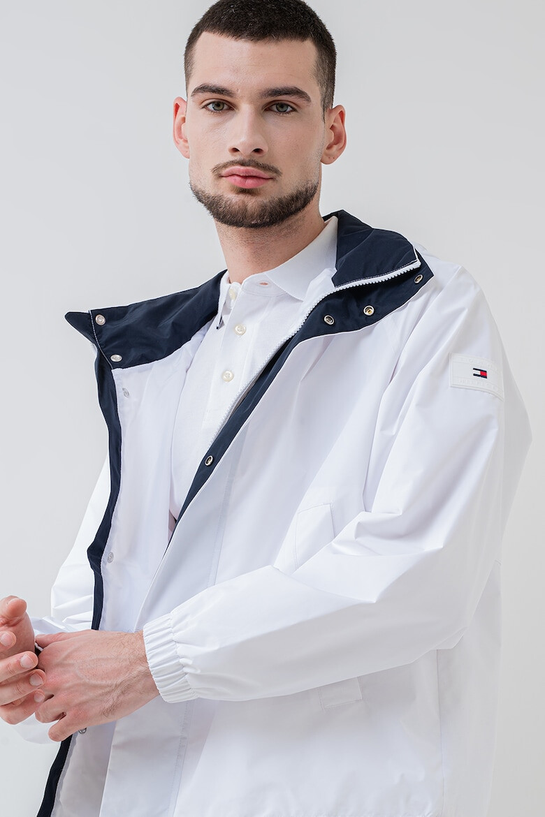 Tommy Hilfiger Яке с цип - Бял - Pepit.bg