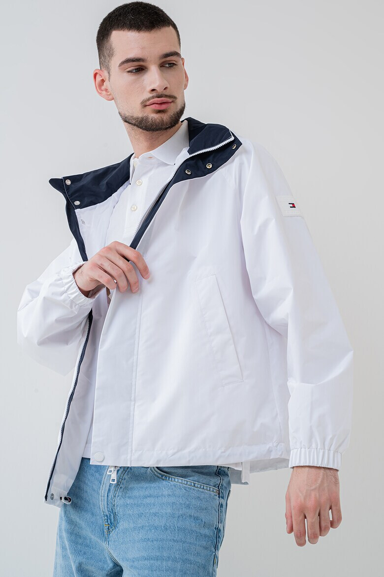 Tommy Hilfiger Яке с цип - Бял - Pepit.bg
