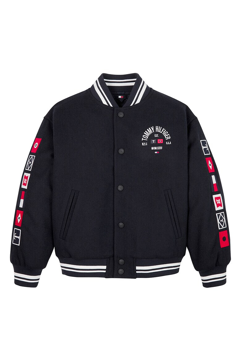 Tommy Hilfiger Яке с вълна и лого - Pepit.bg