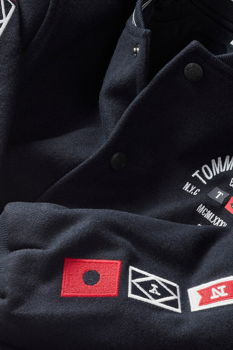Tommy Hilfiger Яке с вълна и лого - Pepit.bg