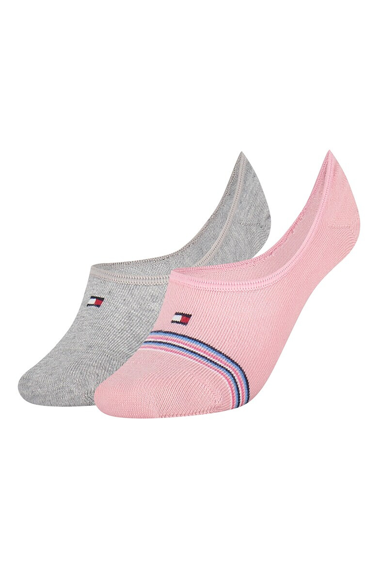 Tommy Hilfiger Изрязани чорапи - 2 чифта - Pepit.bg