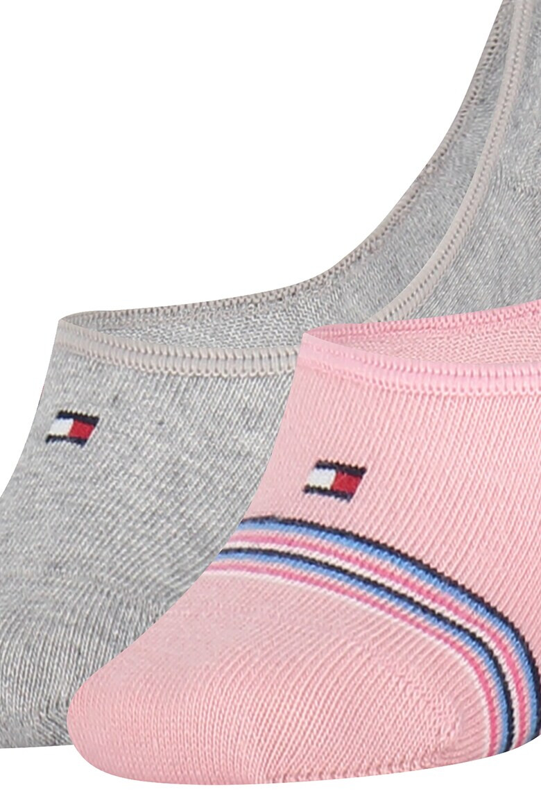 Tommy Hilfiger Изрязани чорапи - 2 чифта - Pepit.bg