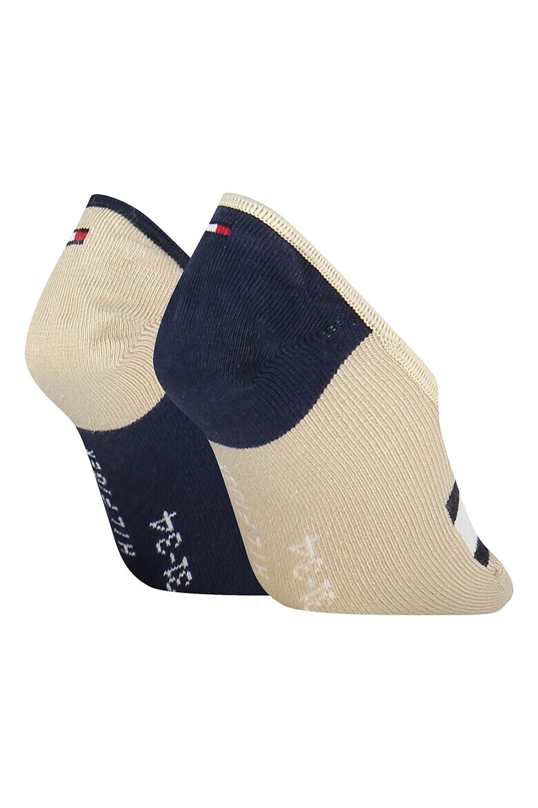 Tommy Hilfiger Изрязани чорапи с лого 2 чифта - Pepit.bg