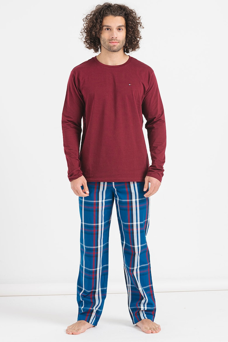 Tommy Hilfiger Карирана пижама - Pepit.bg