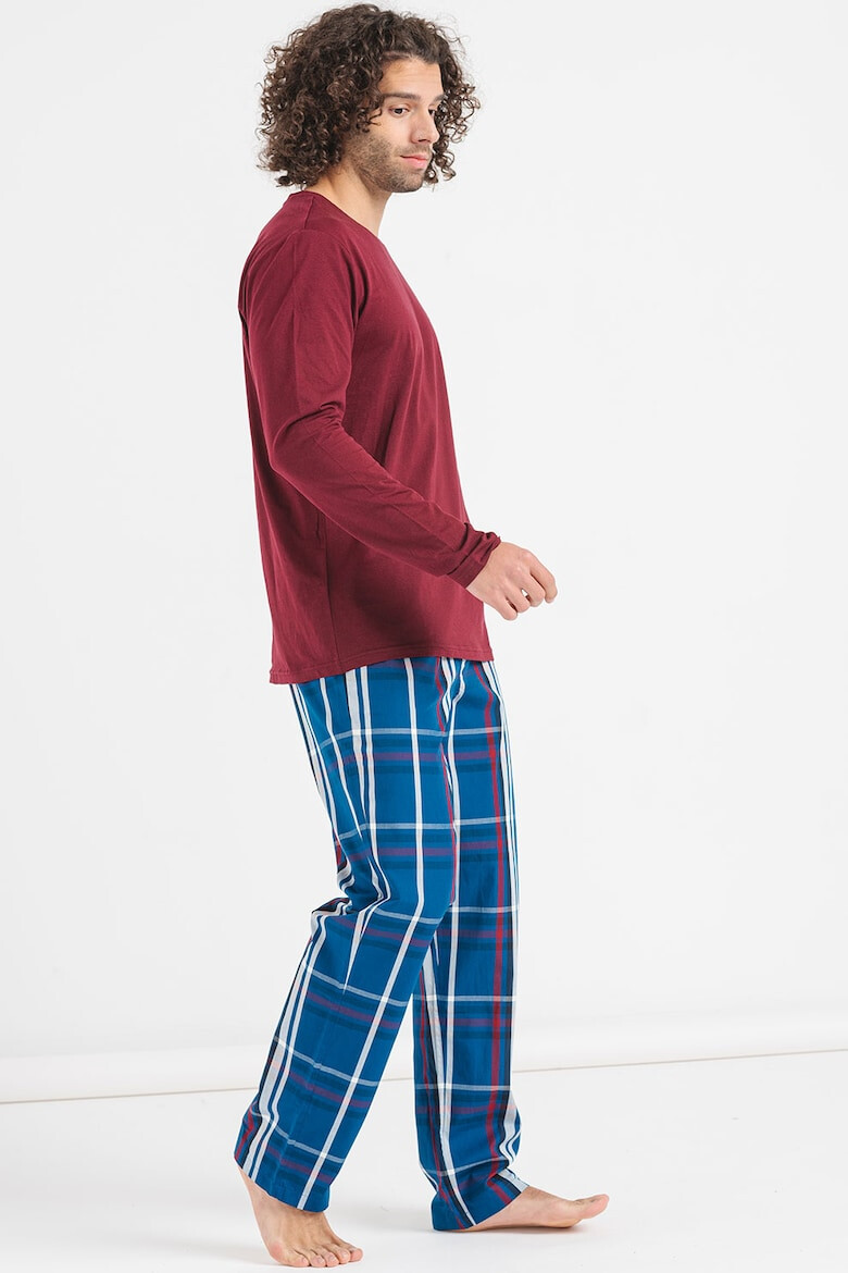 Tommy Hilfiger Карирана пижама - Pepit.bg