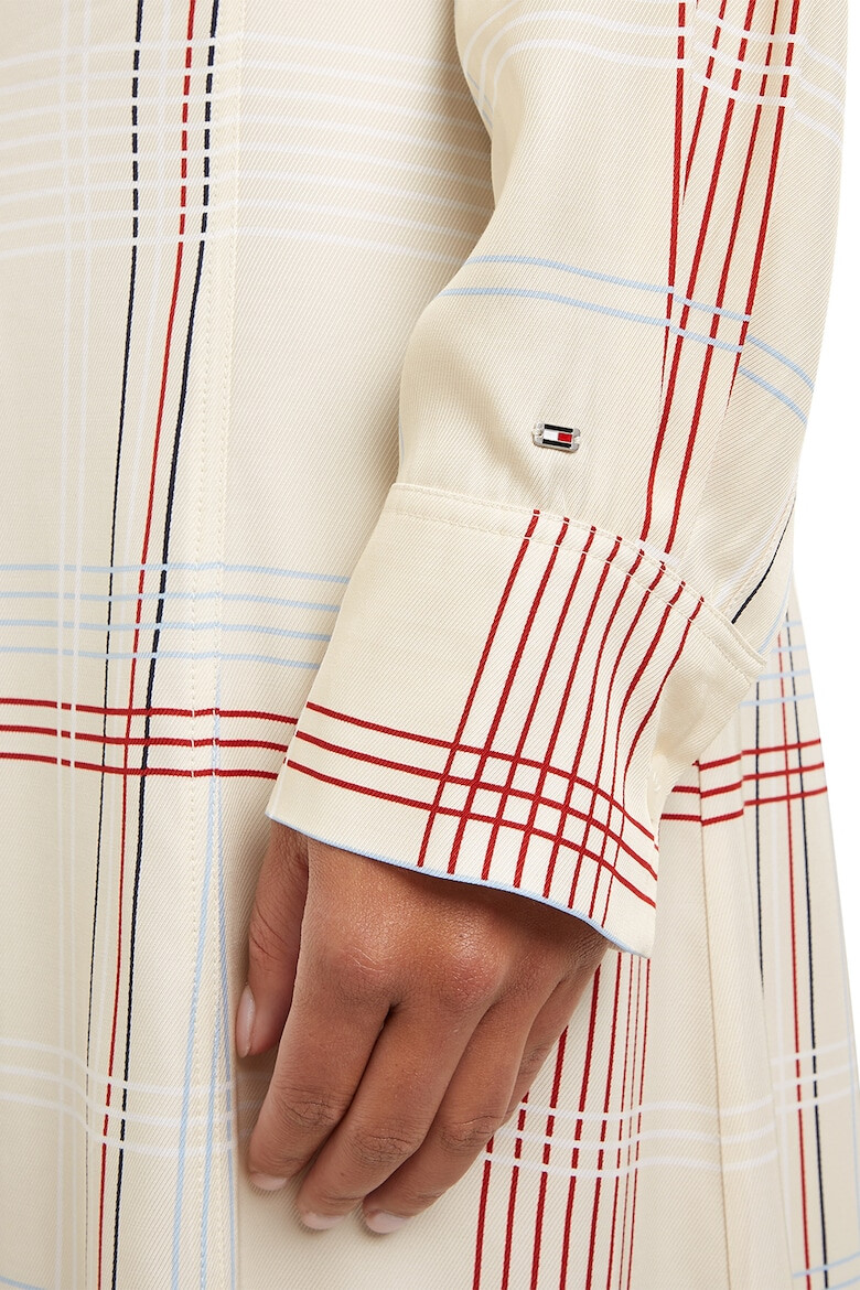 Tommy Hilfiger Карирана рокля с колан - Pepit.bg