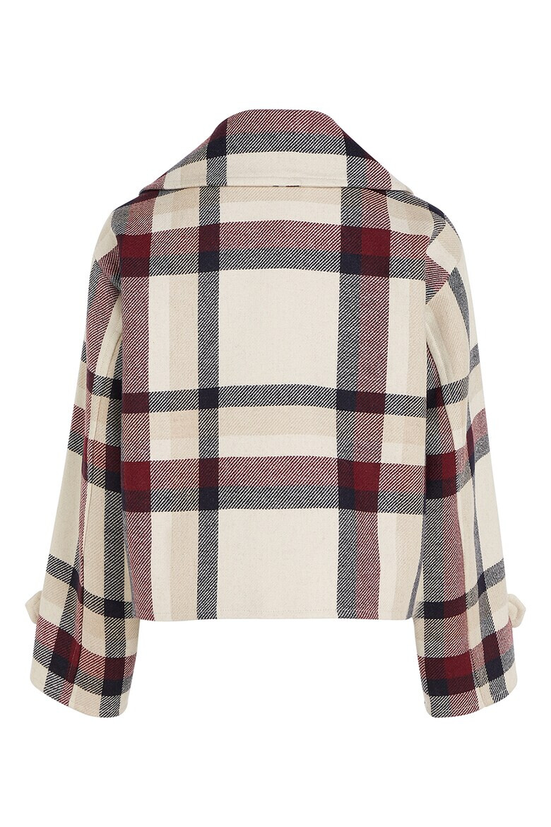 Tommy Hilfiger Карирано яке с вълна - Pepit.bg