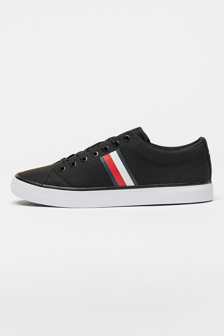 Tommy Hilfiger Кецове с лого - Червен/Бял/Черен - Pepit.bg