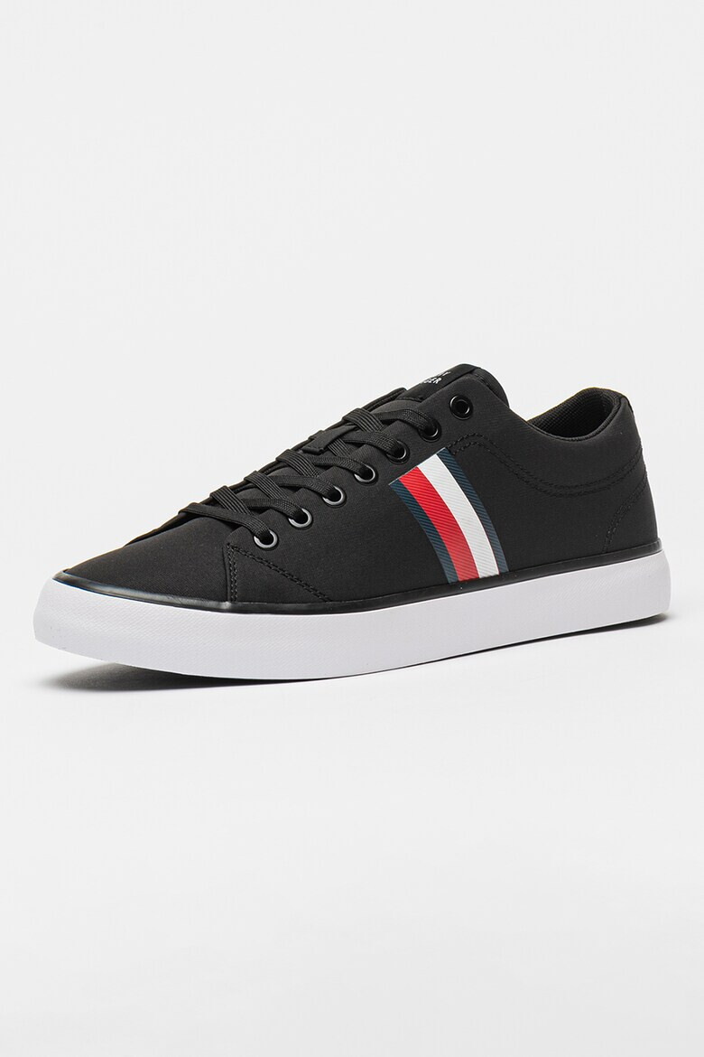 Tommy Hilfiger Кецове с лого - Червен/Бял/Черен - Pepit.bg
