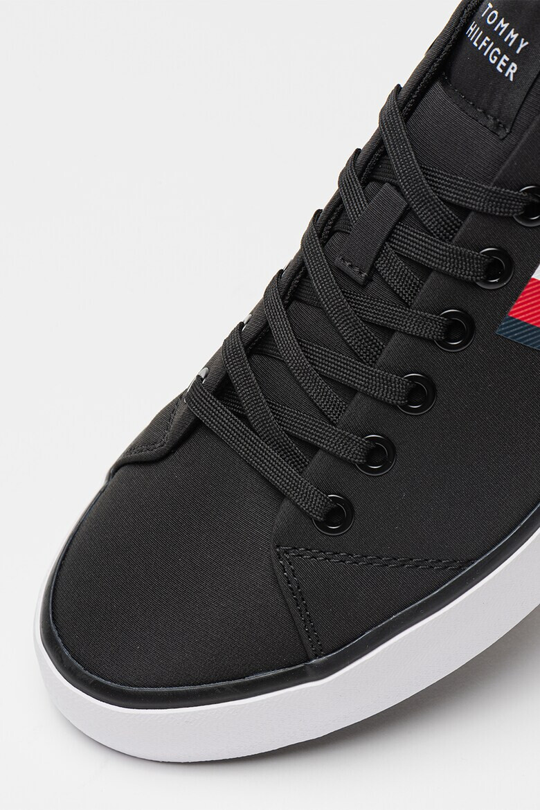 Tommy Hilfiger Кецове с лого - Червен/Бял/Черен - Pepit.bg