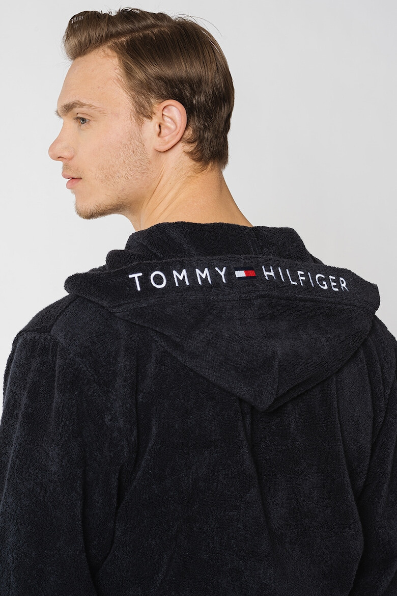 Tommy Hilfiger Халат за баня с органичен памук - Pepit.bg