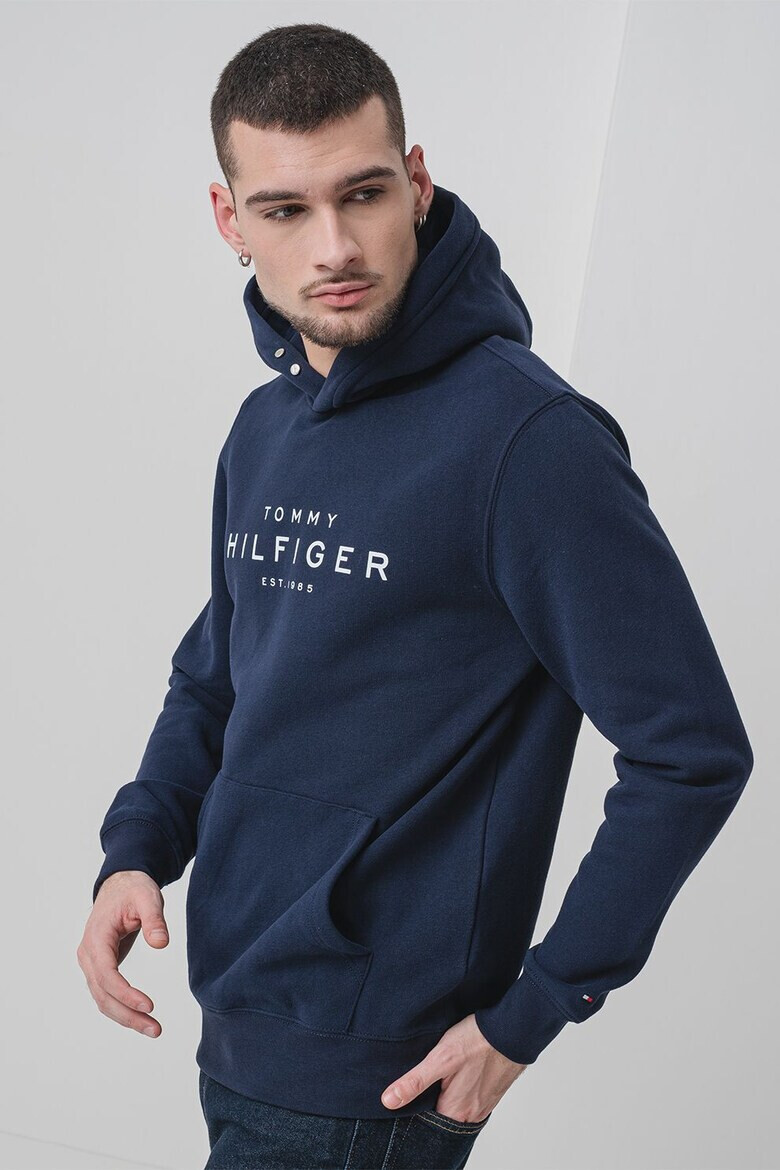 Tommy Hilfiger Худи с джоб кенгуру и лого - Pepit.bg
