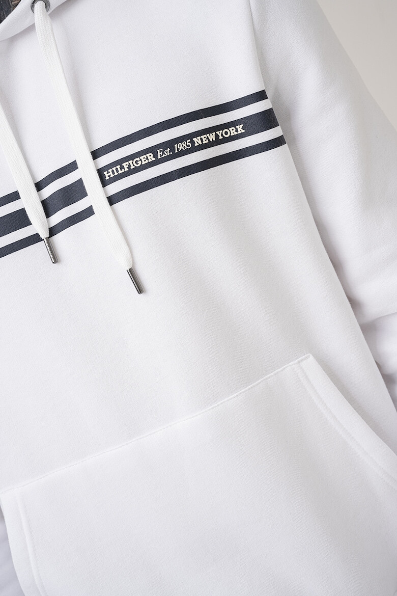 Tommy Hilfiger Худи с памук - Бял - Pepit.bg