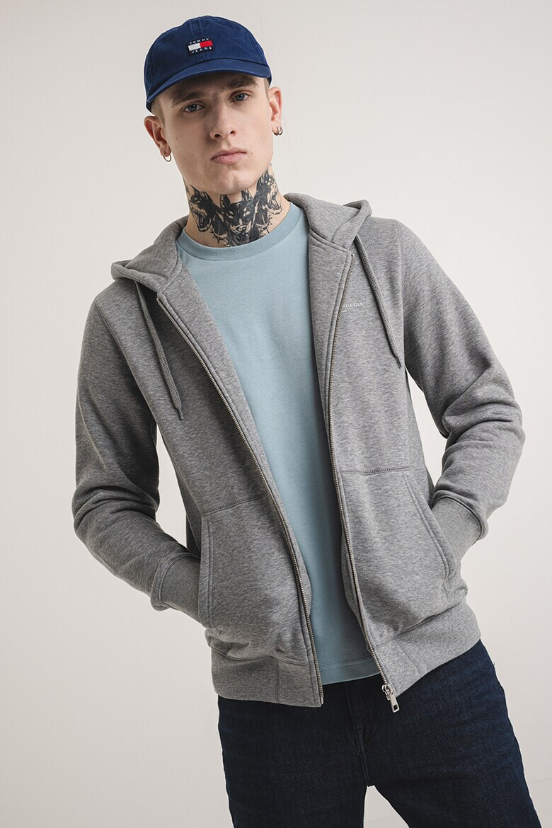 Tommy Hilfiger Худи с памук с цип - Pepit.bg