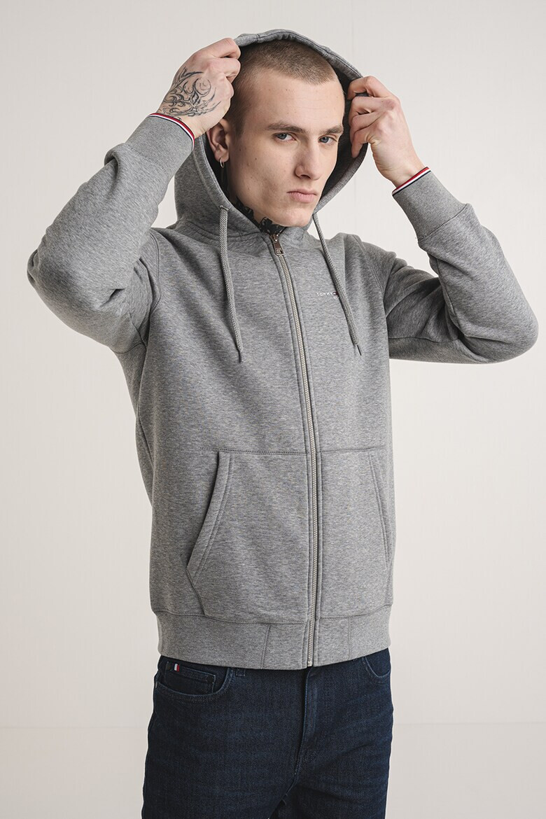 Tommy Hilfiger Худи с памук с цип - Pepit.bg