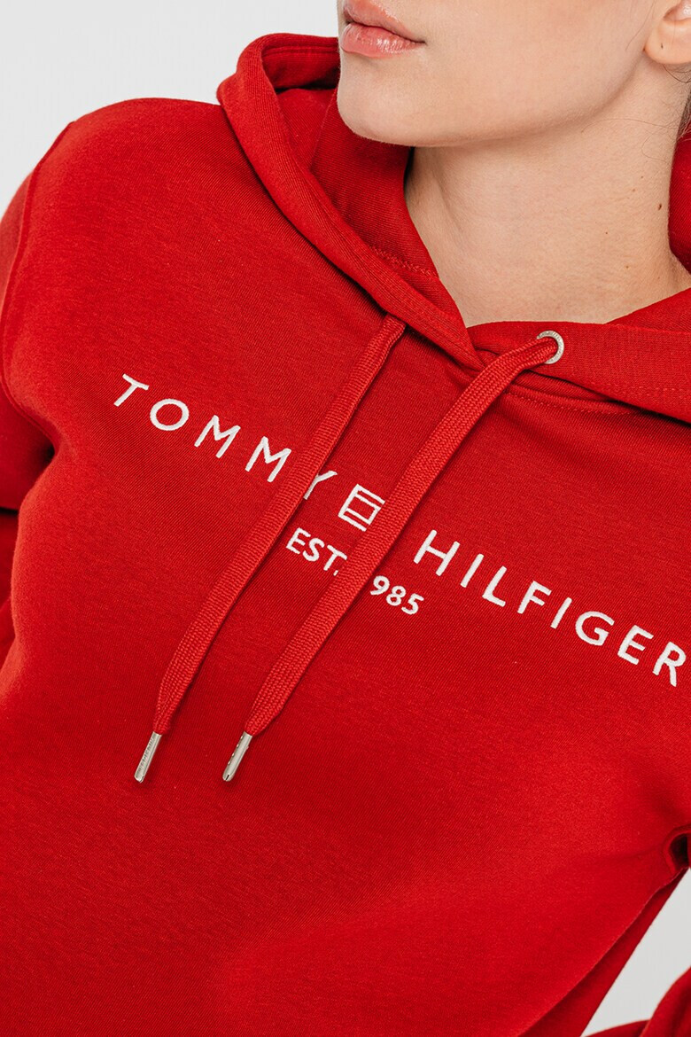 Tommy Hilfiger Худи с връзка и бродирано лого - Pepit.bg