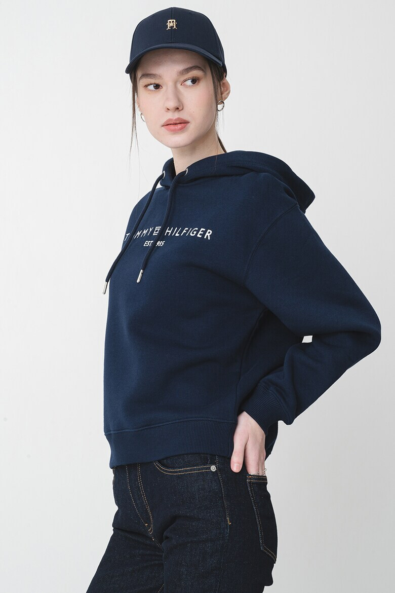 Tommy Hilfiger Худи с връзка и бродирано лого - Pepit.bg