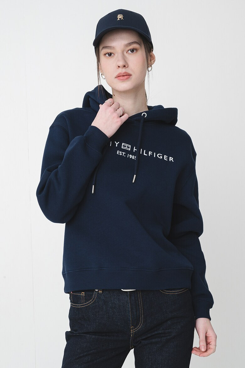 Tommy Hilfiger Худи с връзка и бродирано лого - Pepit.bg