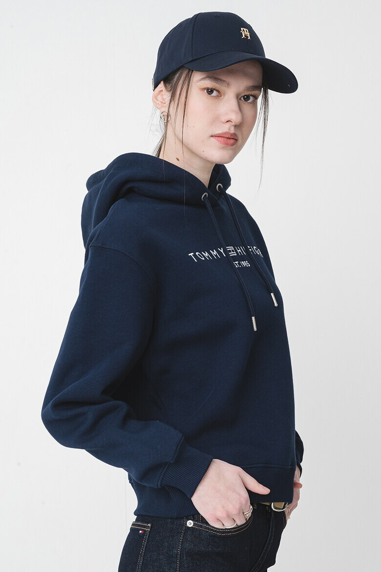 Tommy Hilfiger Худи с връзка и бродирано лого - Pepit.bg