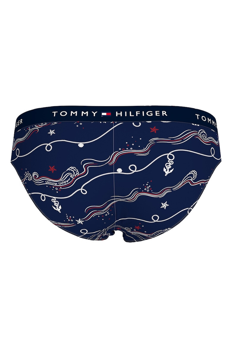 Tommy Hilfiger Класически бикини с лого на талията - 2 части - Pepit.bg