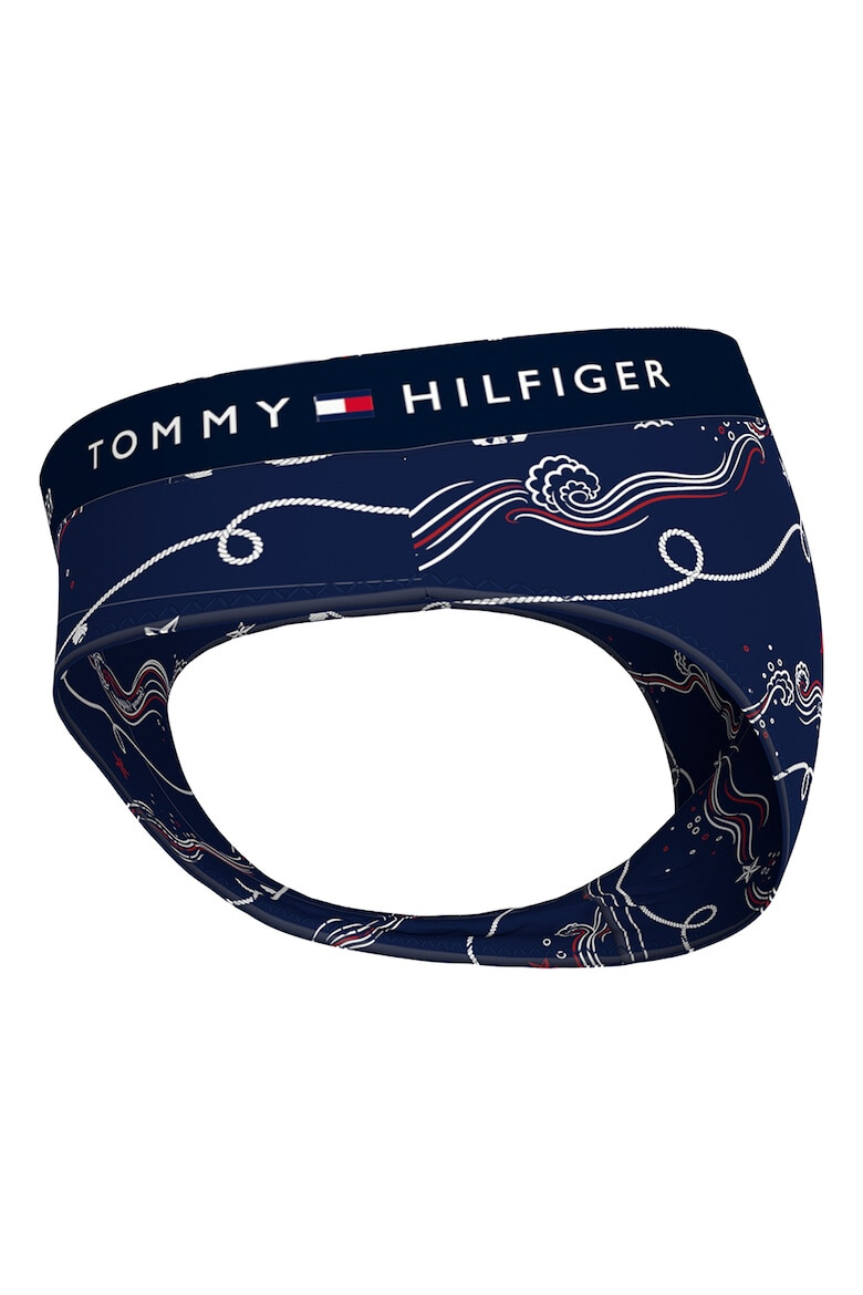 Tommy Hilfiger Класически бикини с лого на талията - 2 части - Pepit.bg