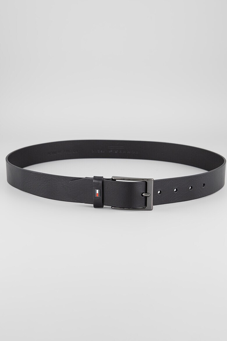Tommy Hilfiger Кожен колан Layton - Черен - Pepit.bg