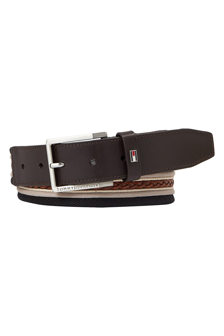Tommy Hilfiger Кожен колан Oliver Webbing - Pepit.bg
