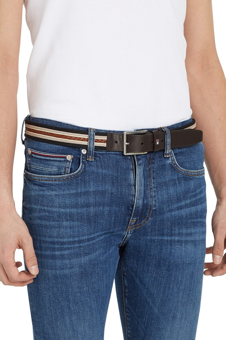 Tommy Hilfiger Кожен колан Oliver Webbing - Pepit.bg