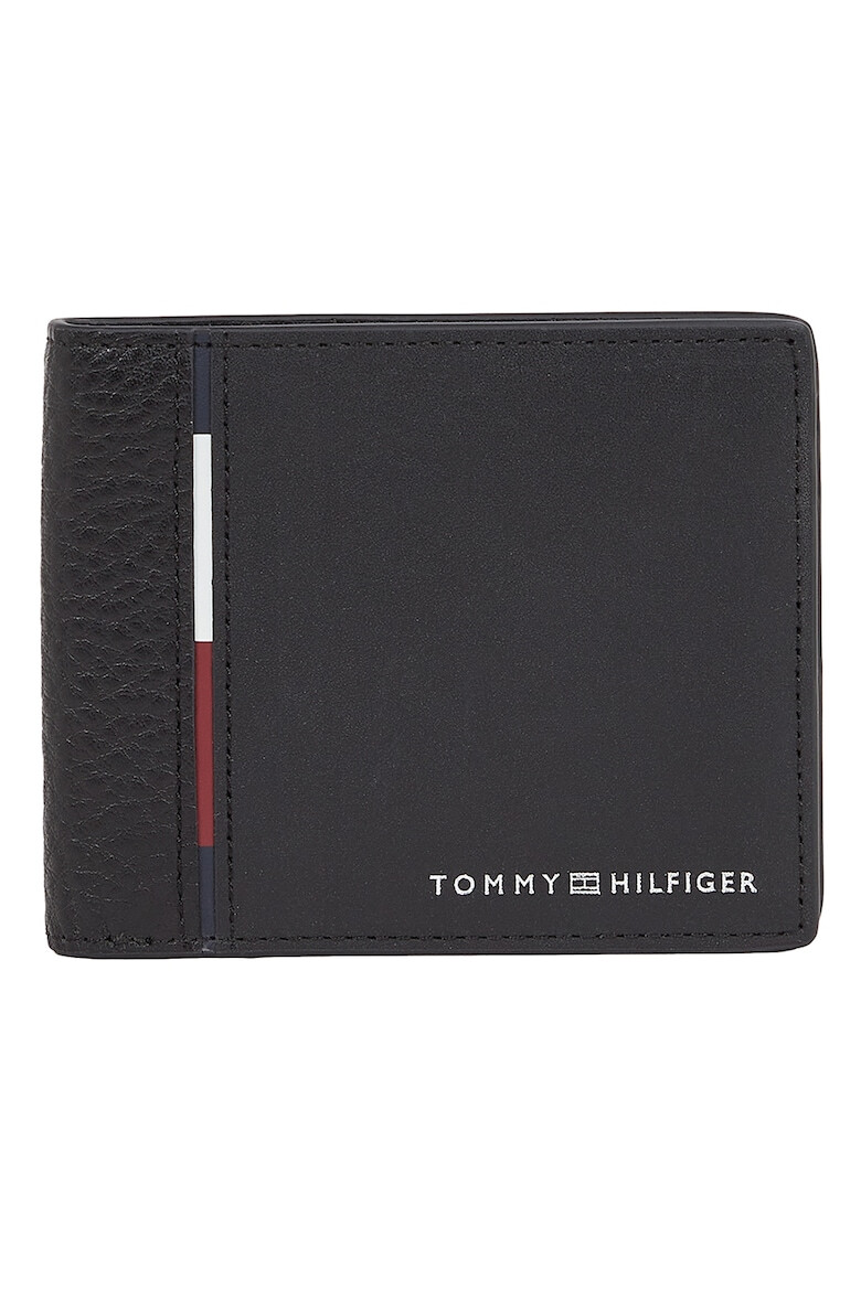 Tommy Hilfiger Кожен спортно-елегантен портфейл с прегъване - Pepit.bg