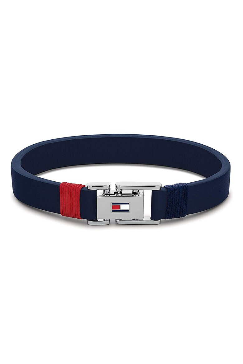 Tommy Hilfiger Кожена гривна с лого - Pepit.bg