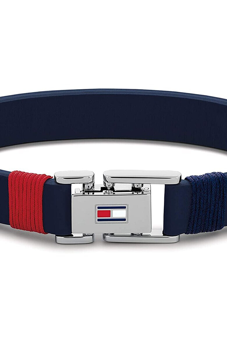 Tommy Hilfiger Кожена гривна с лого - Pepit.bg