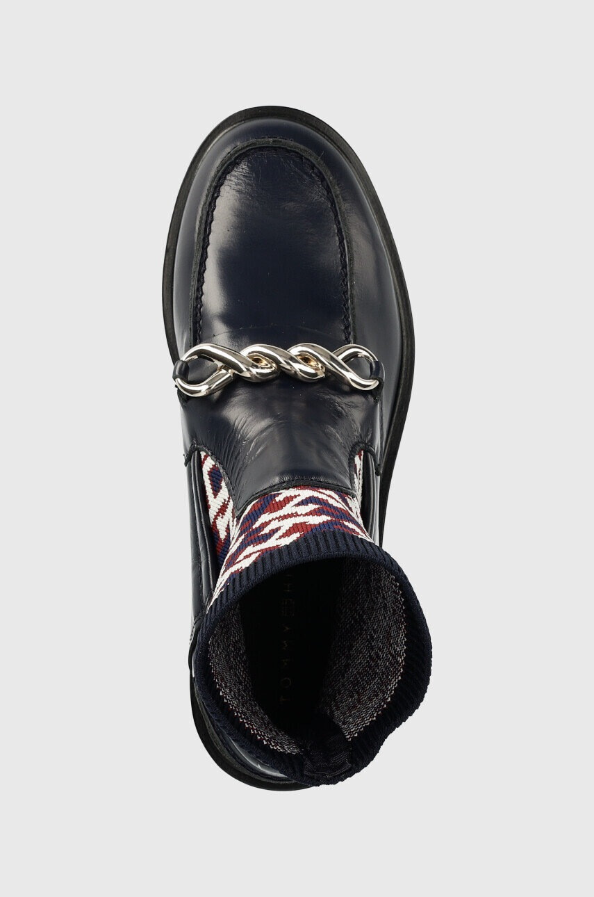 Tommy Hilfiger Кожени боти - Pepit.bg