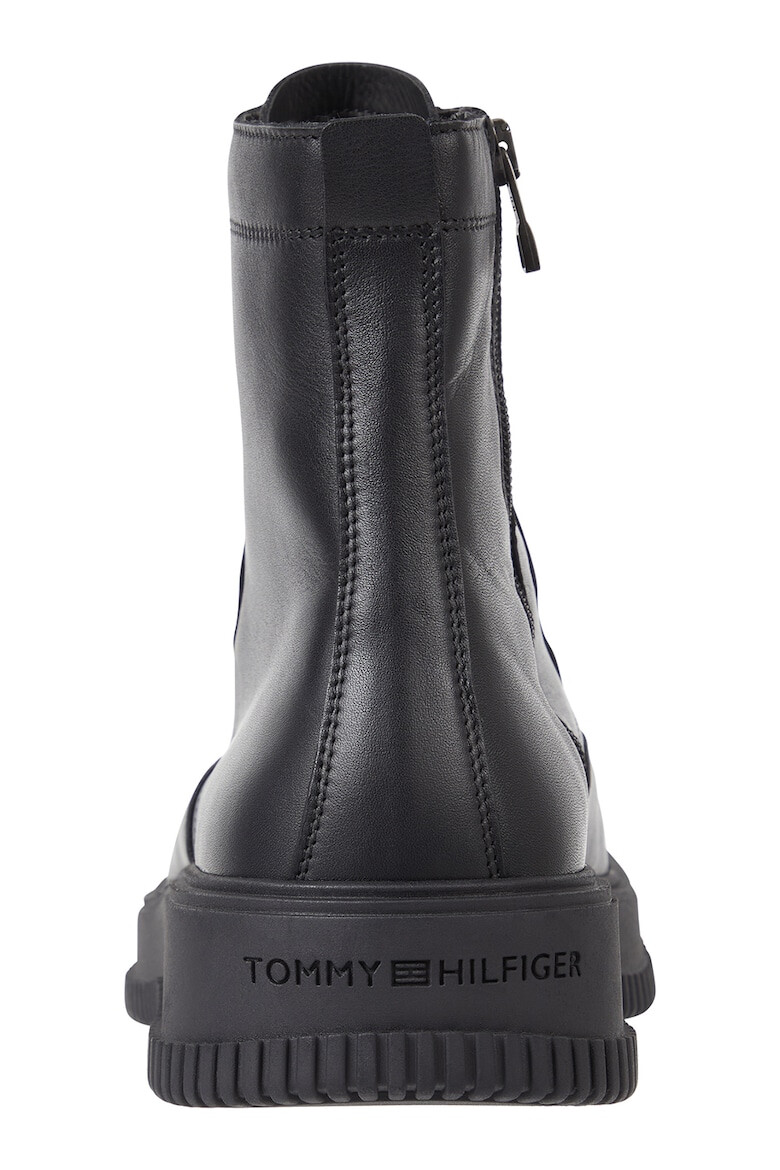 Tommy Hilfiger Кожени боти с цип - Pepit.bg
