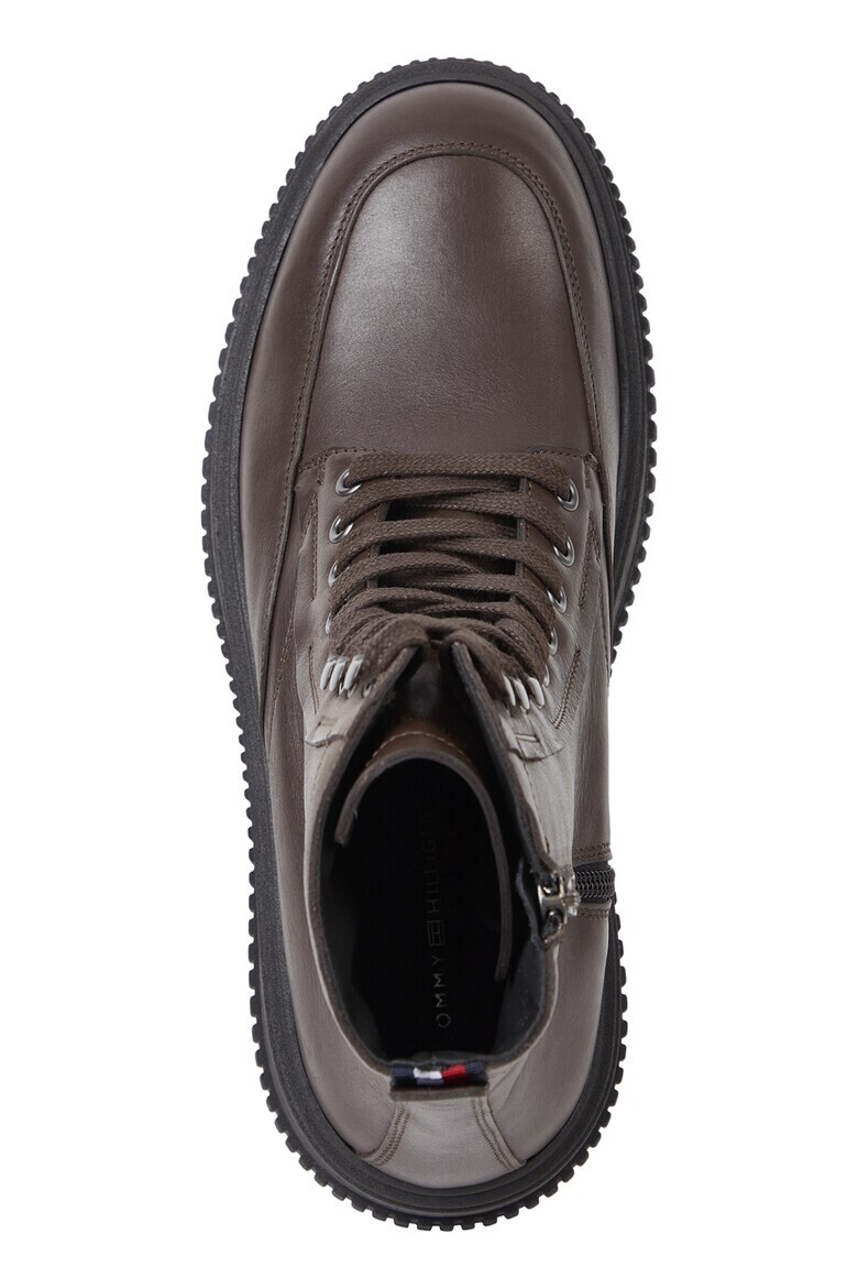 Tommy Hilfiger Кожени боти с цип - Pepit.bg